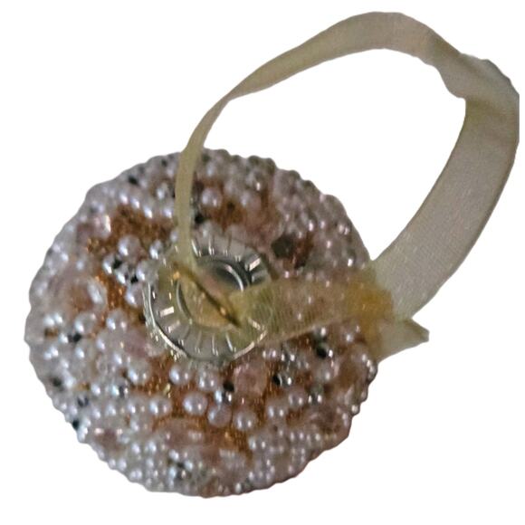 34th&Pine Set of 3-Icicle Glass Christmas Tree Ornaments in Original Box - Picture 7 of 8